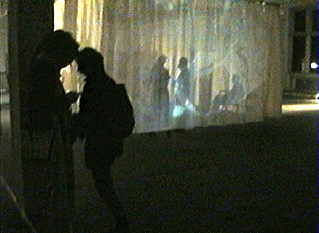 improvisiertes Tattoostudio