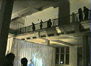 improvisiertes Tattoostudio